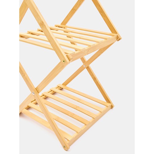 Sinsay - Bambusowy regał czteropoziomowy - beżowy Sinsay One Size Sinsay