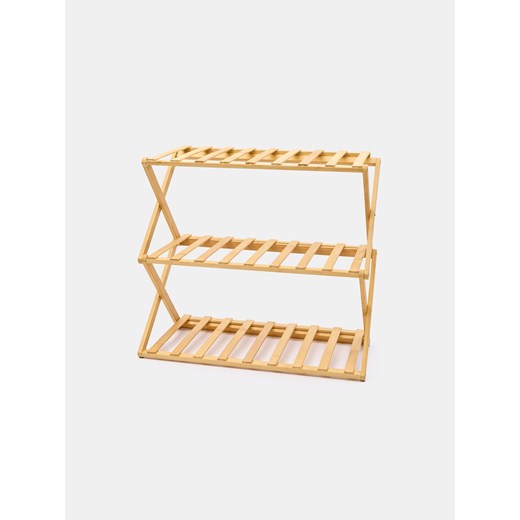 Sinsay - Bambusowa półka trzypoziomowa - beżowy Sinsay One Size Sinsay