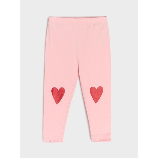 Sinsay - Legginsy 2 pack - różowy Sinsay 80 Sinsay