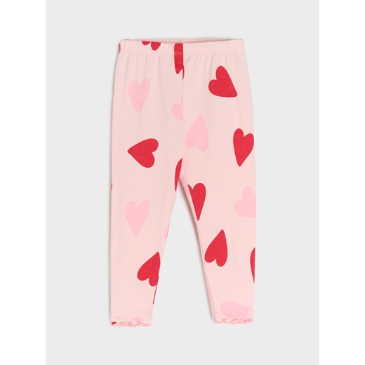 Sinsay - Legginsy 2 pack - różowy Sinsay 74 Sinsay