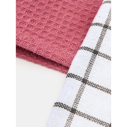 Sinsay - Ścierki kuchenne 3 pack - wielobarwny Sinsay One Size Sinsay