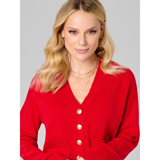 Sinsay - Sweter - czerwony Sinsay XL Sinsay