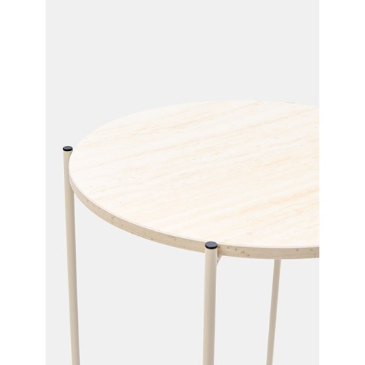 Sinsay - Stolik - beżowy Sinsay One Size Sinsay