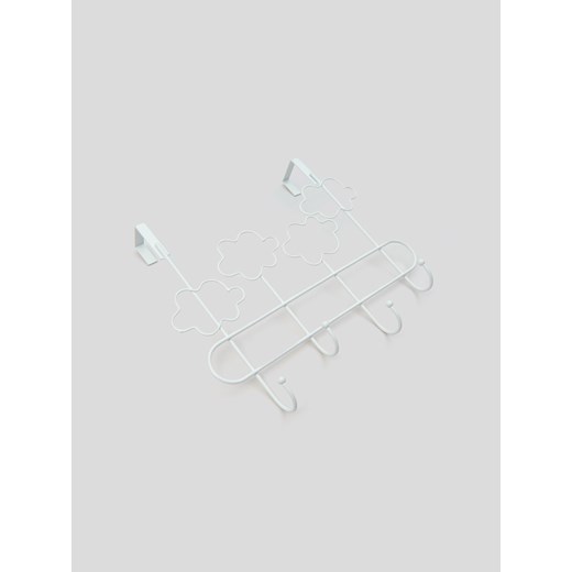 Sinsay - Wieszak z motywem chmur - biały Sinsay One Size Sinsay