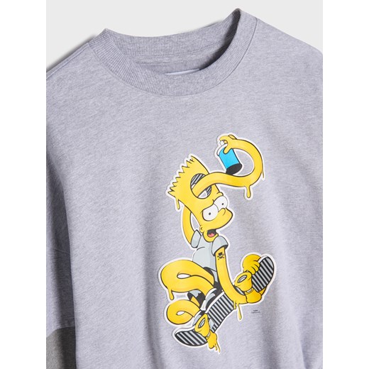 Sinsay - Bluza The Simpsons - szary Sinsay 146 Sinsay