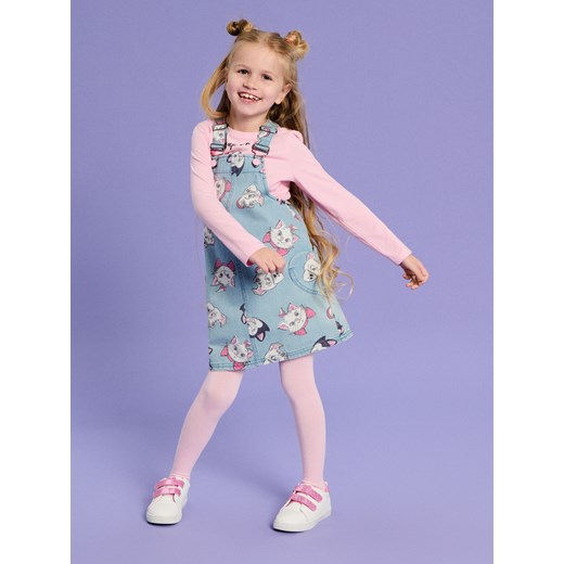 Sinsay - Sukienka Disney - niebieski Sinsay 116 Sinsay