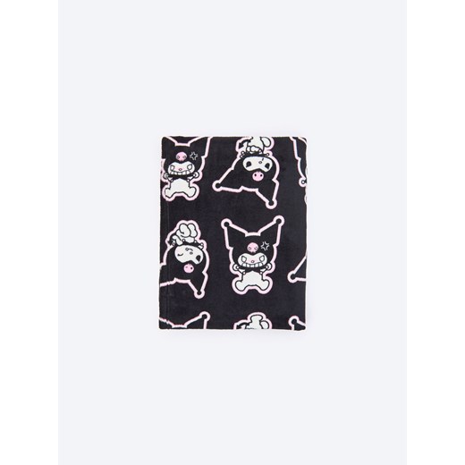 Sinsay - Koc Kuromi - czarny Sinsay One Size Sinsay