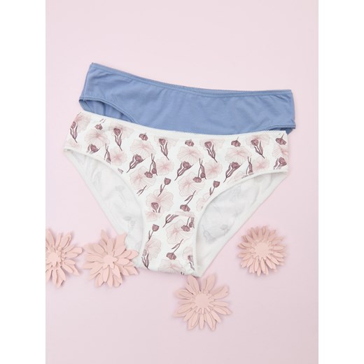 Sinsay - Majtki 2 pack - wielobarwny Sinsay XXL Sinsay