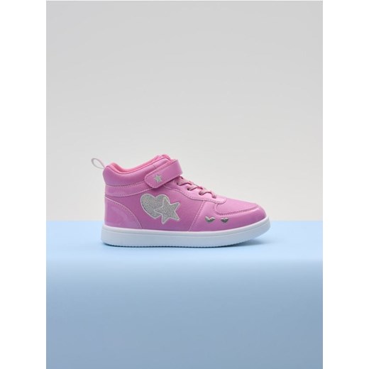 Sinsay - Sneakersy - różowy Sinsay 29 Sinsay