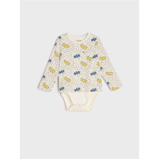 Sinsay - Body Batman - kremowy ze sklepu Sinsay w kategorii Body niemowlęce - zdjęcie 177555548