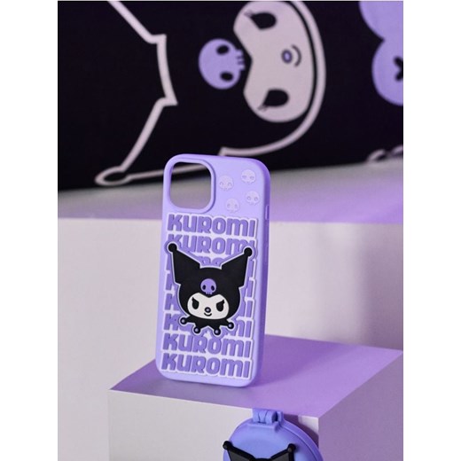 Sinsay - Etui na iPhone 11/XR Kuromi - fioletowy ze sklepu Sinsay w kategorii Etui - zdjęcie 177555807