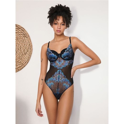 Sinsay - Body - czarny Sinsay 75D Sinsay