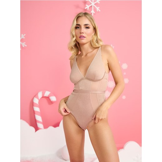 Sinsay - Body - złoty ze sklepu Sinsay w kategorii Body damskie - zdjęcie 177555997