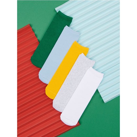 Sinsay - Skarpetki 5 pack - wielobarwny ze sklepu Sinsay w kategorii Skarpetki dziecięce - zdjęcie 177556075
