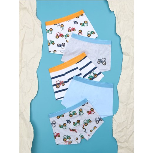 Sinsay - Bokserki 5 pack - wielobarwny Sinsay 86/92 Sinsay