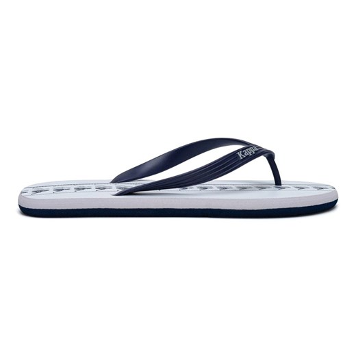 Klapki basenowe Kappa 371G1LW White - Blue Marine - Grey Lt Lead ze sklepu ccc.eu w kategorii Klapki męskie - zdjęcie 177558068