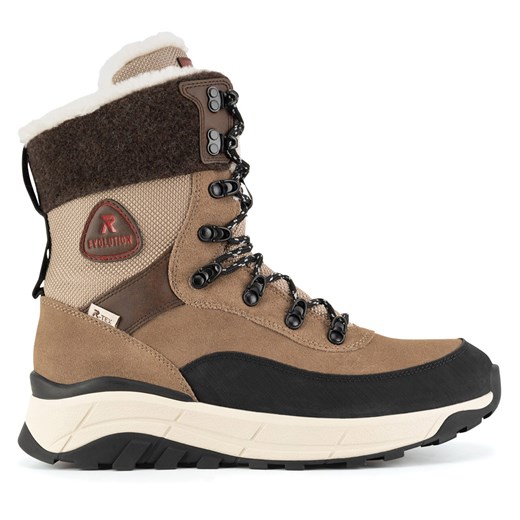 Botki Rieker Revolution Lifestyle W0066-64 Beżowy Rieker Revolution Lifestyle 37 eobuwie.pl