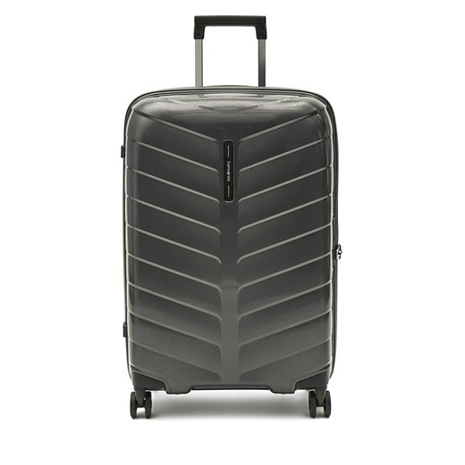 Walizka duża Samsonite Attrix 146118 Czarny ze sklepu eobuwie.pl w kategorii Walizki - zdjęcie 177560117