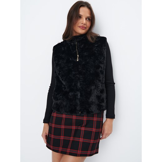 Mohito - Puszysta kamizelka - czarny Mohito XS Mohito