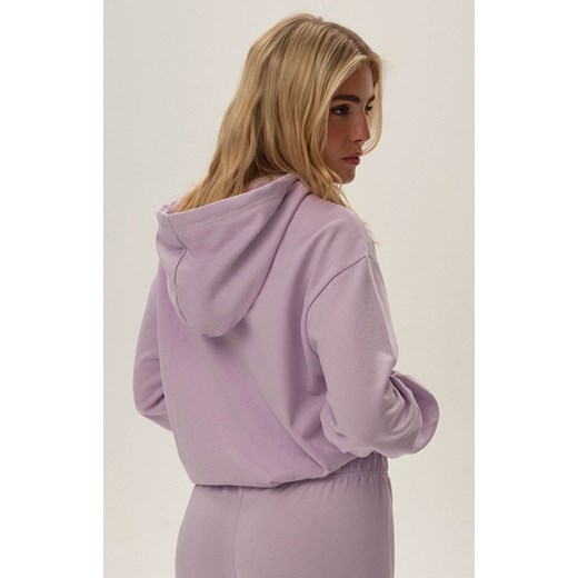 Esotiq bluza damska z kapturem Bloovii Jamile 42120-04X, Kolor fioletowy, Rozmiar L/XL, BLOOVII ze sklepu Primodo w kategorii Bluzy damskie - zdjęcie 177563669
