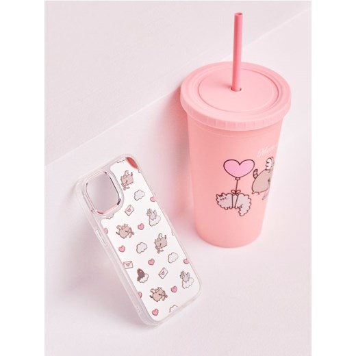Sinsay - Etui na iPhone 15 Pusheen - biały ze sklepu Sinsay w kategorii Etui - zdjęcie 177568048
