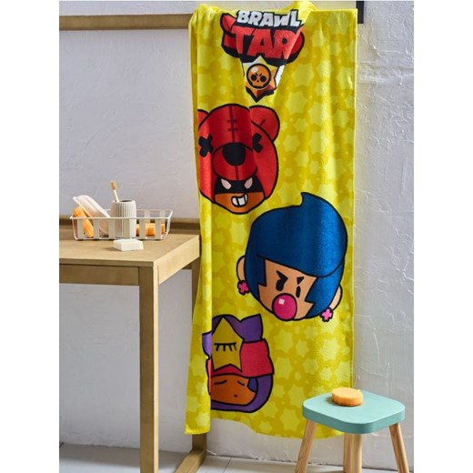 Sinsay - Ręcznik Brawl Stars 70x140 - żółty Sinsay One Size Sinsay
