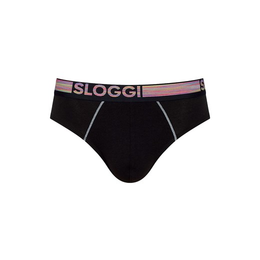 Sloggi 2-pak slipy męskie GO ABC Natural 10211741-0004, Kolor czarny, Rozmiar Sloggi XL Intymna
