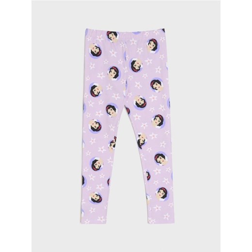 Sinsay - Legginsy Disney Princesses - fioletowy ze sklepu Sinsay w kategorii Spodnie dziewczęce - zdjęcie 177571257