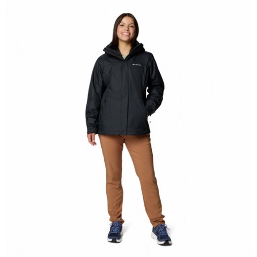 Damska kurtka trekkingowa Columbia Women\'s Bugabo III Fleece Interchange Jacket - czarna ze sklepu Sportstylestory.com w kategorii Kurtki damskie - zdjęcie 177574179