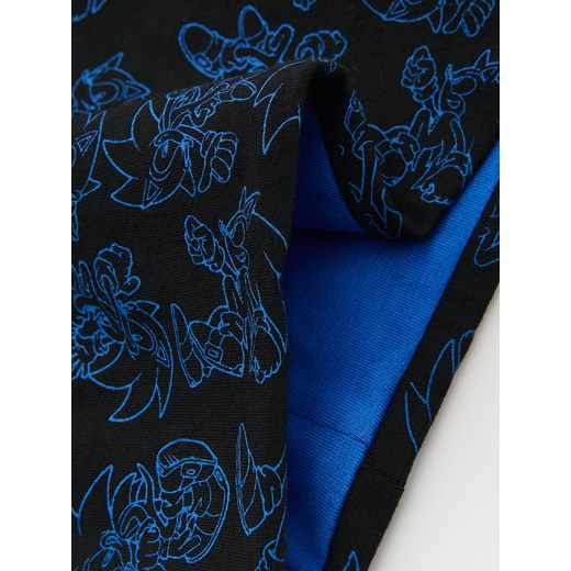 Reserved - Bawełniany komin Sonic - czarny Reserved ONE SIZE Reserved