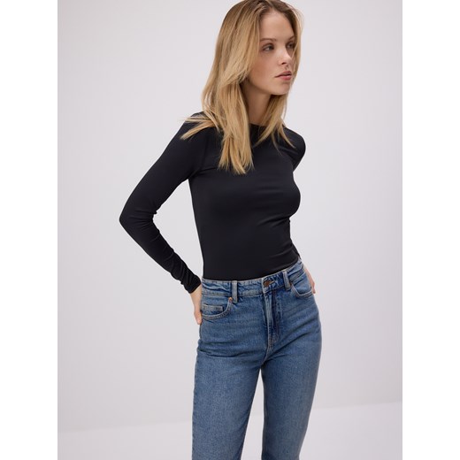 Reserved - Jeansy straight - granatowy Reserved 40 Reserved