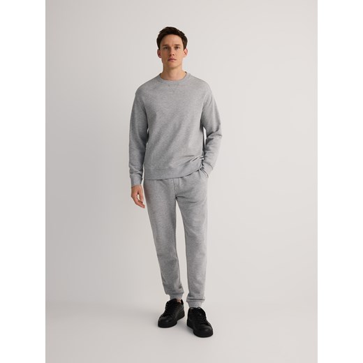 Reserved - Bawełniana bluza oversize - jasnoszary Reserved S Reserved