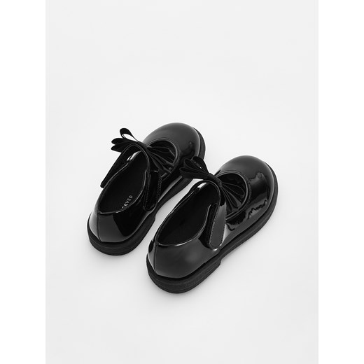 Reserved - Loafersy z imitacji skóry - czarny Reserved 26 Reserved