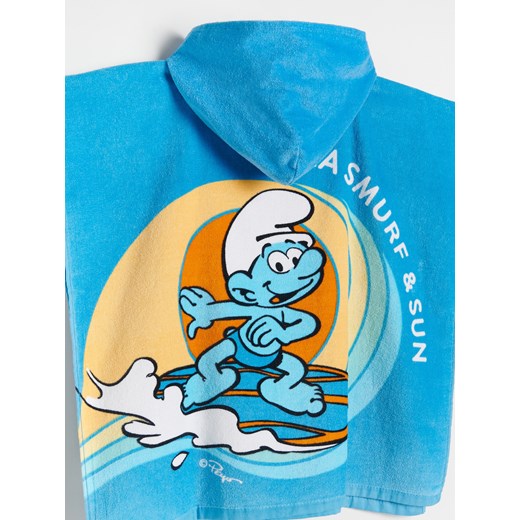 Reserved - Ręcznik kąpielowy Smerfy - jasnoniebieski Reserved ONE SIZE Reserved