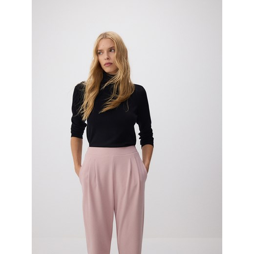 Reserved - Spodnie jogger - pastelowy róż Reserved XXL Reserved