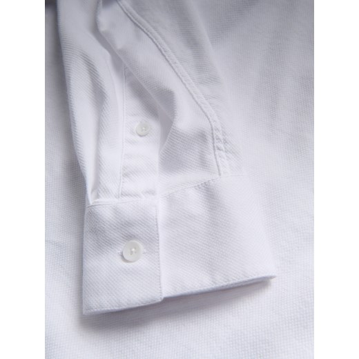 Reserved - Bawełniana koszula super slim fit - biały Reserved M Reserved