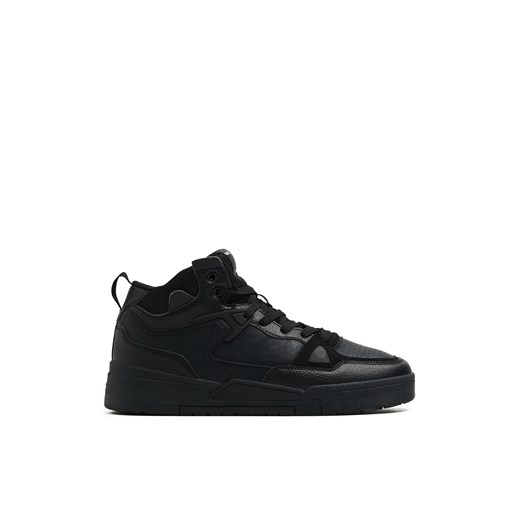 Cropp - Czarne sneakersy za kostkę - czarny ze sklepu Cropp w kategorii Buty sportowe męskie - zdjęcie 177588178