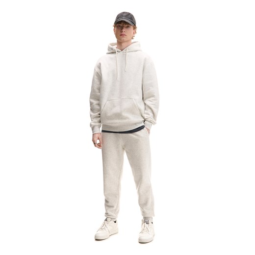 Cropp - Dresowe joggery regular - jasny szary Cropp XS Cropp