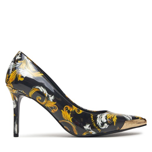 Szpilki Versace Jeans Couture 78VA3S50 Czarny ze sklepu eobuwie.pl w kategorii Czółenka - zdjęcie 177592546