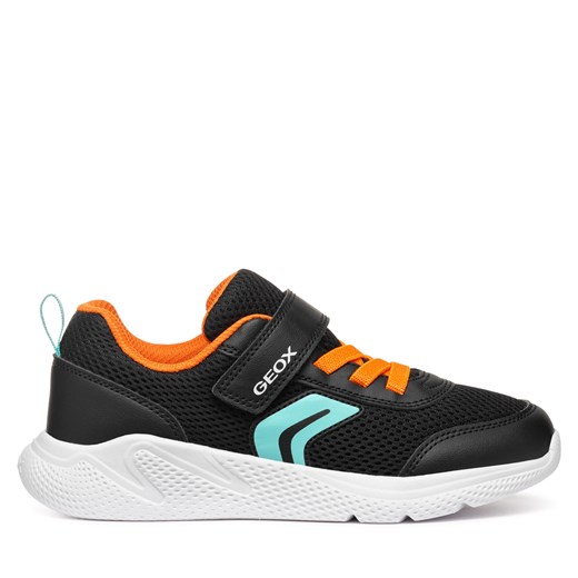 Sneakersy Geox J Sprintye J36GBA 1454 C0035 S Czarny Geox 36 eobuwie.pl