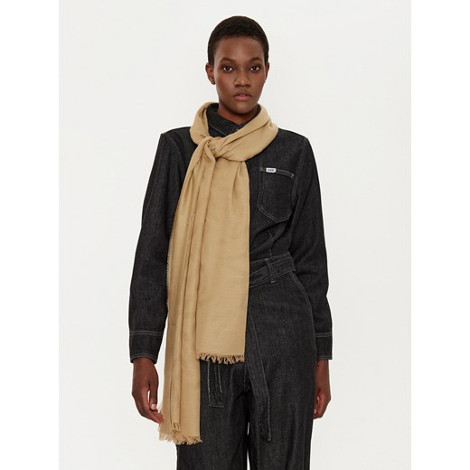 Szal Weekend Max Mara Classe 2515541074600 Brązowy one size eobuwie.pl