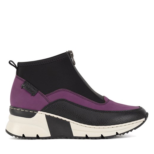 Botki Rieker N6352-30 Czarny ze sklepu eobuwie.pl w kategorii Botki - zdjęcie 177593645