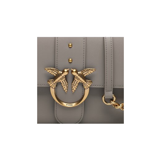 Pinko Torebka Love One Classic Cl AI 23-24 PLTT 10053 A0F1 Szary Pinko uniwersalny MODIVO