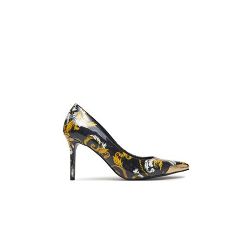 Versace Jeans Couture Szpilki 78VA3S50 Czarny ze sklepu MODIVO w kategorii Czółenka - zdjęcie 177595218