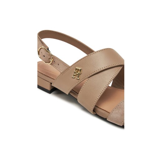 Tommy Hilfiger Sandały FW0FW08507 Beżowy Tommy Hilfiger 42 MODIVO
