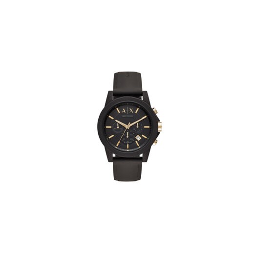 Armani Exchange Zegarek Outerbanks AX7105 Czarny Armani Exchange uniwersalny MODIVO