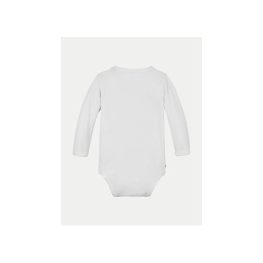 Tommy Hilfiger Body dziecięce Monotype Logo KN0KN01974 Biały Tommy Hilfiger 56 MODIVO
