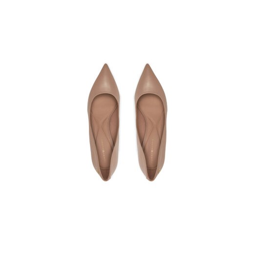 Tommy Hilfiger Szpilki Essential Pointed Pump FW0FW07533 Beżowy Tommy Hilfiger 38 MODIVO