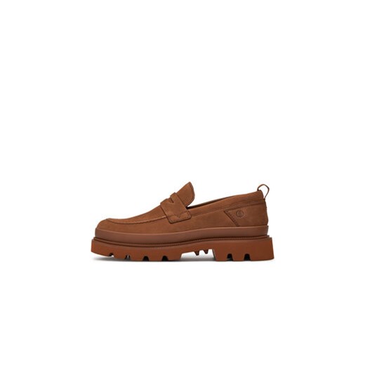 Clarks Loafersy Badell Step 26176092 Brązowy Clarks 42 MODIVO