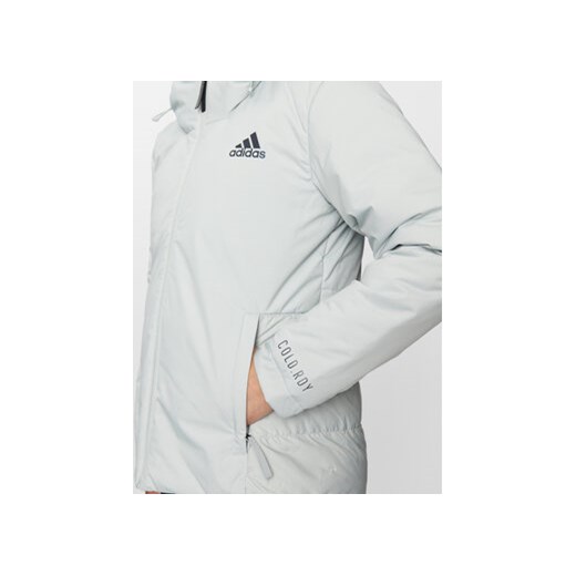 adidas Kurtka puchowa Traveer COLD.RDY IK3141 Szary Regular Fit M MODIVO